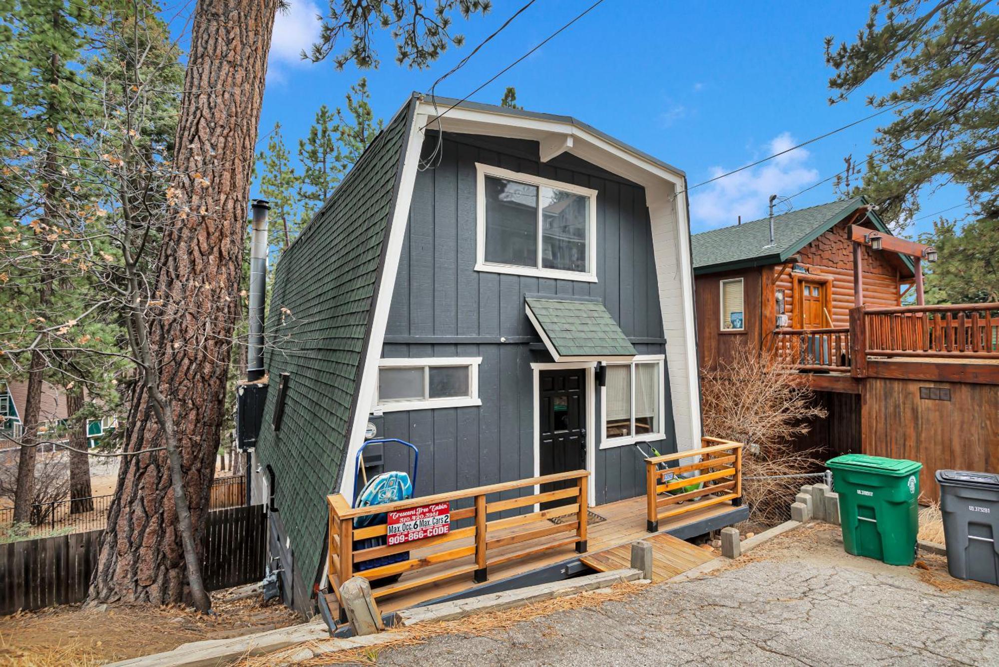 Cozy Crescent Tree Cabin Near Bear Mountain Big Bear Lake Εξωτερικό φωτογραφία